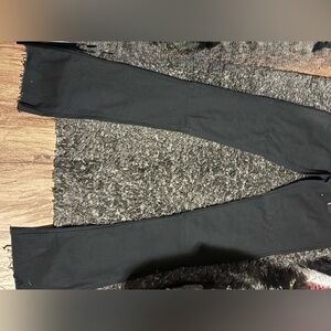 All black rockstar Stack jeans